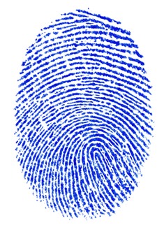 This photo of a fingerprint - the first line of biometric technology - was taken by Davide Guglielmo from Albignasego, Italy.